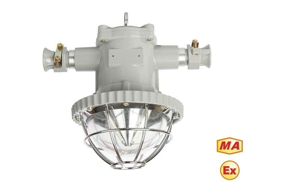 Mine explosion-proof LED roadway light